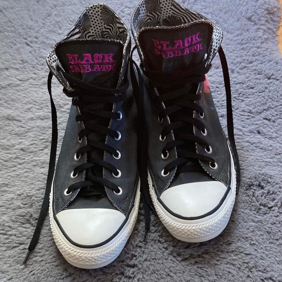 black sabbath paranoid converse